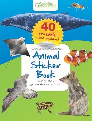 Imagen del vendedor de Animal Sticker Book: Reefs and Grasslands a la venta por Grand Eagle Retail