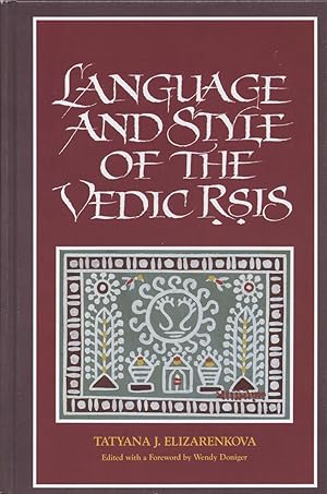 Immagine del venditore per Language and Style of the Vedic Rsis venduto da Cider Creek Books