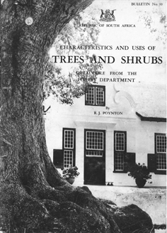 Characteristics and Uses of Trees and Shrubs Otainable from the Forest Department