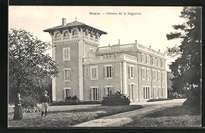 Carte postale Bram, Château de la Seignoure