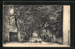 Carte postale Raissac-d`Aude, Avenue de Villedaigne