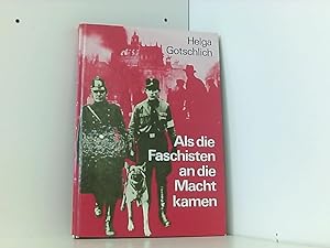 Seller image for Als die Faschisten an die Macht kamen. for sale by Book Broker