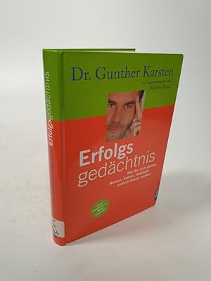 Immagine del venditore per Erfolgsgedchtnis. Wie Sie sich Zahlen, Namen, Fakten, Vokabeln einfach besser merken. 3. Auflage venduto da Antiquariat Bookfarm