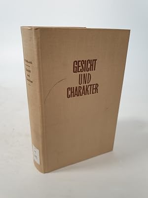 Imagen del vendedor de Gesicht und Charakter. Handbuch der praktischen Charakterdeutung. 2. Auflage a la venta por Antiquariat Bookfarm