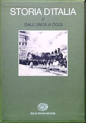 Bild des Verkufers fr Storia d'Italia 4/1 Dall'unita' a oggi zum Verkauf von Librodifaccia