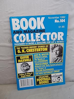 Book and Magazine Collector No 104 November 1992
