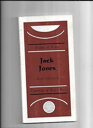 Seller image for Jack Jones (Writers of Wales Series) for sale by Gwyn Tudur Davies