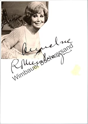 Bild des Verkufers fr Original Autogramm Anneliese Rothenberger (1919-2010) /// Autograph signiert signed signee zum Verkauf von Antiquariat im Kaiserviertel | Wimbauer Buchversand