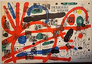 Bild des Verkufers fr Derriere le Miroir. N 151 - 152. Mai 1965. (Miro Carton). zum Verkauf von Antiquariat A. Wempe