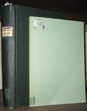 Bild des Verkufers fr Frnkische Ahnen. Bnde 1 und 2. - Band 1 beinhaltet die Hefte 1 - 5, beginnend mit Mrz 1933 bis Ostermond 1937 / Band 2: Hefte 1 - 6, 1937 bis 1943. - Aus dem Inhalt: Beckh, Ahnen der Brder Horst und Bernd Geim, Familie Pirner, Geschwister Wunder aus Lauf // Stammfolge Phlmann aus Goldkronach / Stammliste Stoll / Ahnentafel Macco - frnkischer Teil. zum Verkauf von Antiquariat Carl Wegner