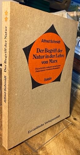 Bild des Verkufers fr Der Begriff der Natur in der Lehre von Marx. zum Verkauf von Antiquariat Thomas Nonnenmacher