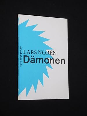 Imagen del vendedor de Programmheft Schaubhne am Lehniner Platz Berlin 2009/10. DMONEN von Lars Noren. Regie: Thomas Ostermeier, Bhne/ Kostme: Nina Wetzel, Musik: Nils Ostendorf. Mit Brigitte Hobmeier, Lars Eidinger, Eva Meckbach, Tilman Strau a la venta por Fast alles Theater! Antiquariat fr die darstellenden Knste