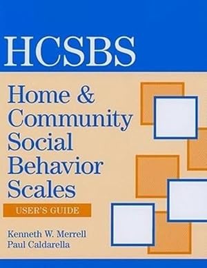 Immagine del venditore per Home and Community Social Behavior Scales (HCSBS-2) User's Guide (Paperback) venduto da AussieBookSeller