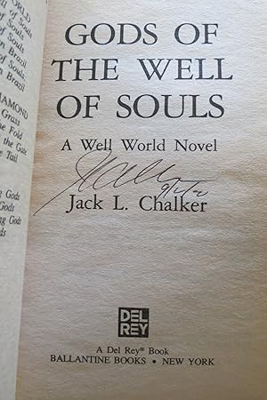 GODS OF THE WELL OF SOULS (Signed by Author)