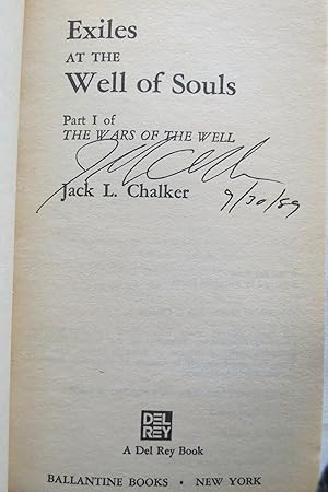 EXILES AT THE WELL OF SOULS (Signed by Author)
