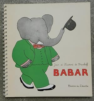 Image du vendeur pour Babar. mis en vente par Librairie les mains dans les poches