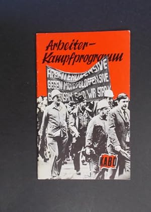 Seller image for Arbeiter-Kampfprogramm for sale by Antiquariat Strter