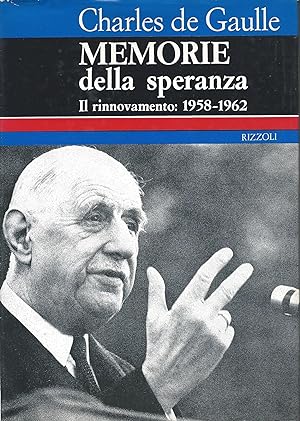 Memorie Della Speranza. Il rinnovamento 1958-1962