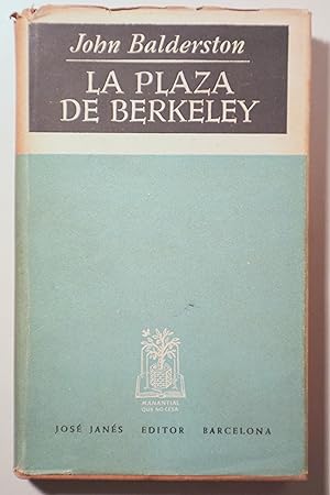 Seller image for LA PLAZA DE BERKELEY - Barcelona 1947 for sale by Llibres del Mirall