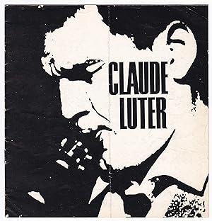 Prospekt Claude Luter und sein Orchester Klarinette Musik Programm Verzeichnis - Um/nach 1962 zu ...