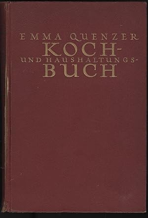 Image du vendeur pour Koch-und Haushaltungsbuch mis en vente par Pazzo Books