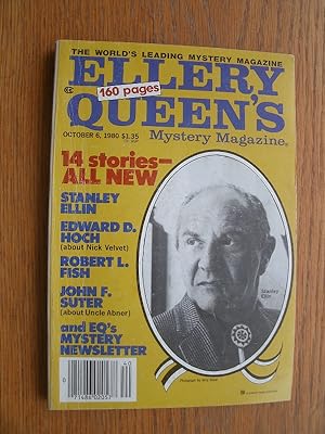 Seller image for Ellery Queen's Mystery Magazine October 6, 1980 for sale by Scene of the Crime, ABAC, IOBA