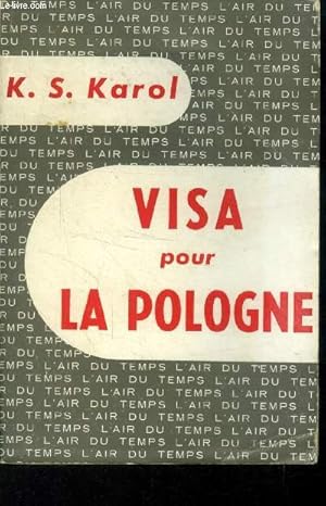 Bild des Verkufers fr Visa pour la Pologne zum Verkauf von Le-Livre