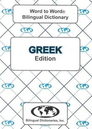 Seller image for English-Greek & Greek-English Word-to-Word Dictionary (Paperback) for sale by Grand Eagle Retail