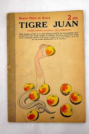 Imagen del vendedor de Tigre Juan a la venta por Alcaná Libros