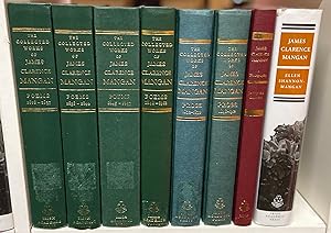 Imagen del vendedor de The Collected Works of James Clarence Mangan: Poems [&] Prose. Edited by Jacques Shuto [et al.]. In six volumes [WITH] MANGAN (ELLEN SHANNON) James Clarence Mangan: A Biography [WITH] James Clarence Mangan, A Bibliography. 8 VOLUMES IN ALL. a la venta por James Hawkes