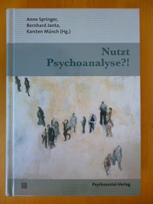 Bild des Verkufers fr Nutzt Psychoanalyse?! Bibliothek der Psychoanalyse. zum Verkauf von Versandantiquariat Harald Gross