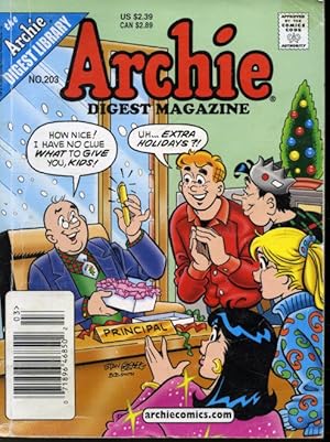 Seller image for Archie Digest Magazine No. 203 January 2004 for sale by Librairie Le Nord