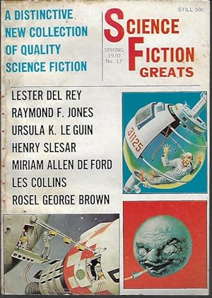 Seller image for SCIENCE FICTION GREATS: No. 17, Spring 1970 for sale by Books from the Crypt