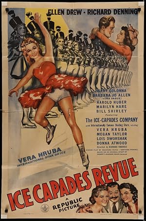 Seller image for Ice Capades Revue Original One Sheet Movie Poster- 1942 for sale by DTA Collectibles