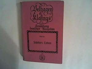 Bild des Verkufers fr Schillers Leben Deutsche Schulausgaben Bd. 39 zum Verkauf von ANTIQUARIAT FRDEBUCH Inh.Michael Simon
