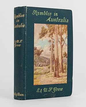 Bild des Verkufers fr Rambles in Australia zum Verkauf von Michael Treloar Booksellers ANZAAB/ILAB