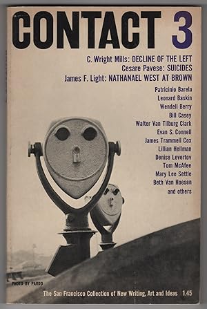 Bild des Verkufers fr Contact 3 : The San Francisco Journal of New Writing, Art and Ideas (1959) zum Verkauf von Philip Smith, Bookseller