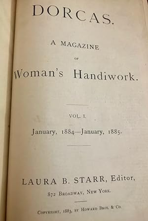 Bild des Verkufers fr Dorcas. A Magazine of Woman's Handiwork zum Verkauf von Americana Books, ABAA