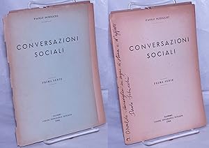 Conversazioni Sociali: Prima Serie