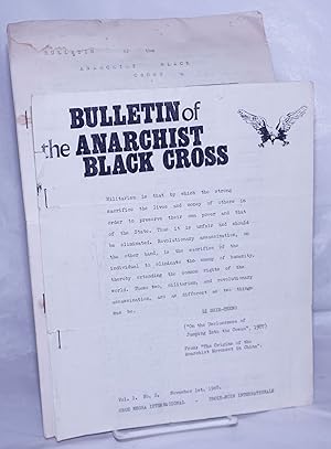 Imagen del vendedor de Bulletin of the Anarchist Black Cross [2 issues] a la venta por Bolerium Books Inc.