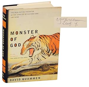 Imagen del vendedor de Monster of God: The Man-Eating Predator in the Jungles of History and The Mind a la venta por Jeff Hirsch Books, ABAA