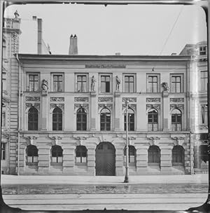 Foto Potsdam, 1912, Albrecht Meydenbauer, Städt. Charlottenschule, Charlottenstr. 33,Photogrammetrie