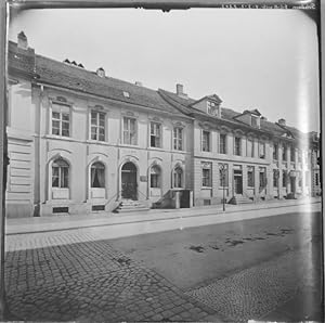 Foto Potsdam, 1912, Albrecht Meydenbauer, Bäckerstraße 1-5, Tischlermeisterei, Photogrammetrie