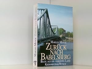 Bild des Verkufers fr Zurck nach Babelsberg. Blick auf ein vereintes Land zum Verkauf von Book Broker