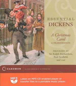 Imagen del vendedor de Essential Dickens : Excerpts from a Christmas Carol a la venta por GreatBookPrices