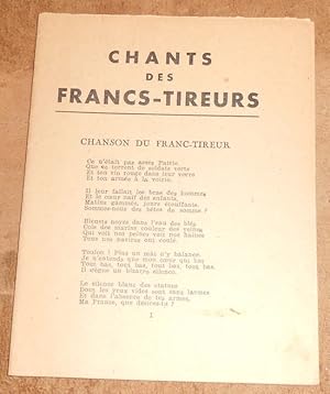 Chants des Francs-Tireurs