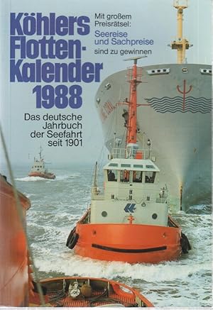 Seller image for Khlers Flottenkalender 1988 for sale by Allguer Online Antiquariat