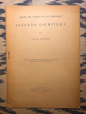 Imagen del vendedor de Sagrada Escritura a la venta por Campbell Llibres