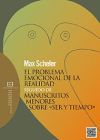 Seller image for El problema emocional de la realidad; Manuscritos menores sobre Ser y Tiempo for sale by AG Library