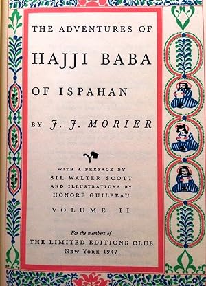 THE ADVENTURES OF HAJJI BABA OF ISPAHAN